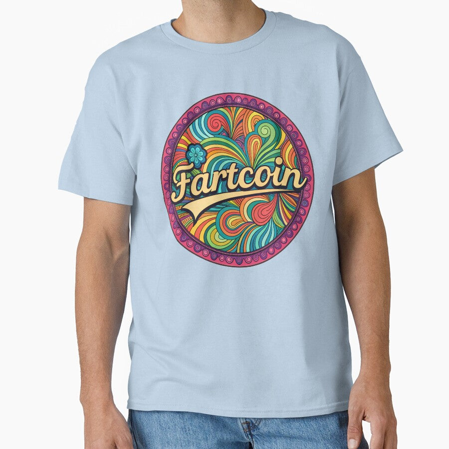Ride the Trippy Wave of FartCoin by CryptoThreads4 You T-Shirts, Hoodie, Sweatshirt | BlankRebels.com (Image 1)