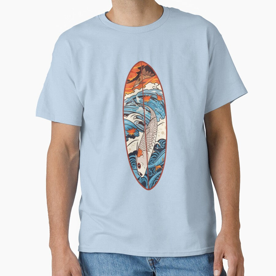 Surfing Fish Board T-Shirts, Hoodie, Sweatshirt