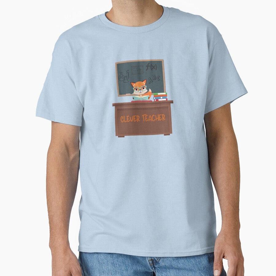 Teacher Appreciation week: Fox Clever teacher by Ka819 T-Shirts, Hoodie, Sweatshirt | BlankRebels.com (Image 1)