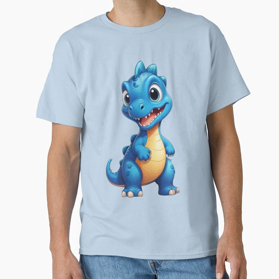 little blue dinosaur by KIDS-PRINTS T-Shirts, Hoodie, Sweatshirt | BlankRebels.com (Image 1)