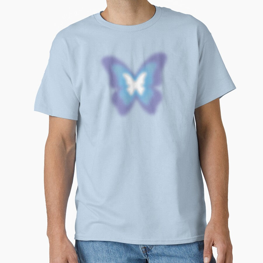 Y2K Blue Butterfly by xWiseGirl T-Shirts, Hoodie, Sweatshirt | BlankRebels.com (Image 1)