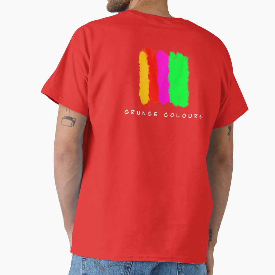 Grunge colours - white label by Luxetluminos T-Shirts, Hoodie, Sweatshirt | BlankRebels.com (Image 1)