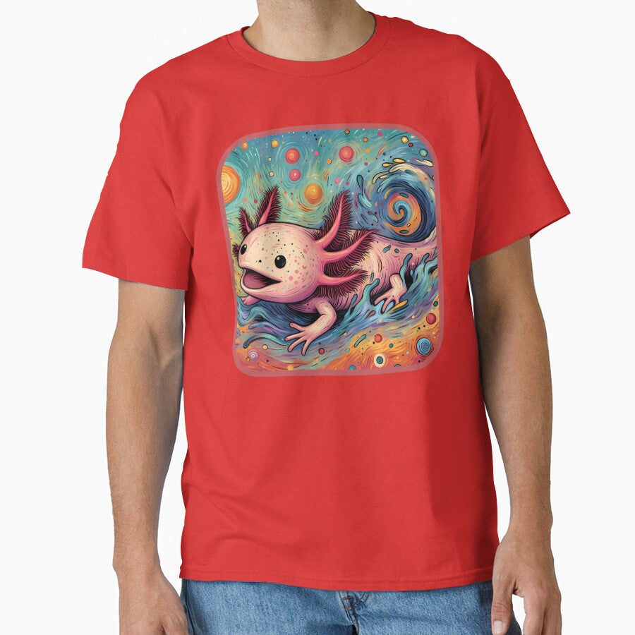 Axolotl Art #58 | Axolotl Lovers by ksgraphics222 T-Shirts, Hoodie, Sweatshirt | BlankRebels.com (Image 1)