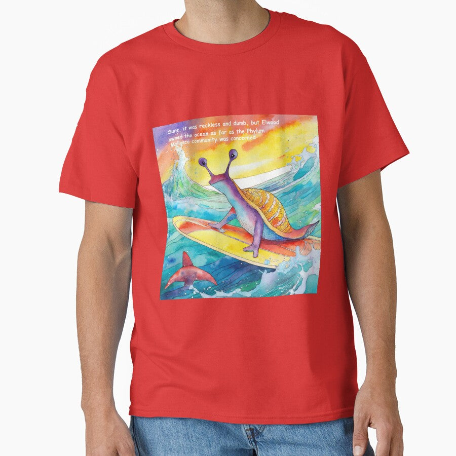 Reckless Dangerous Slug Surfing by Rick London Gifts T-Shirts, Hoodie, Sweatshirt | BlankRebels.com (Image 1)