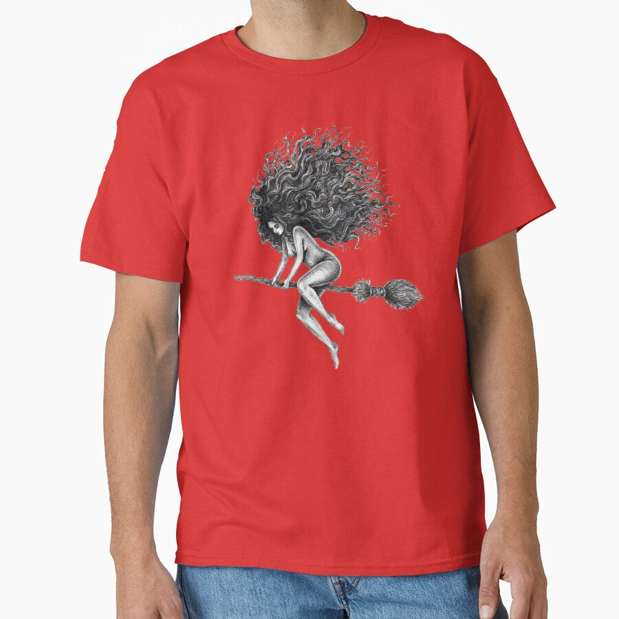 Broom Rider by Brett Manning T-Shirts, Hoodie, Sweatshirt | BlankRebels.com (Image 1)