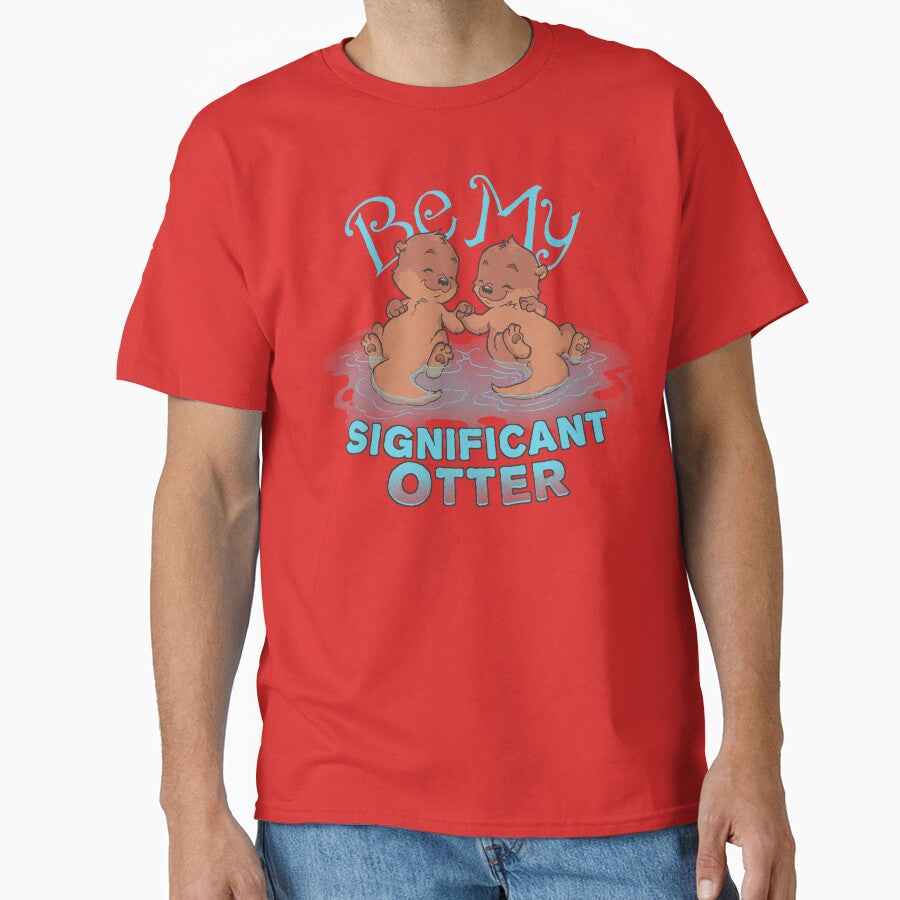 Otter Valentine by dooomcat T-Shirts, Hoodie, Sweatshirt | BlankRebels.com (Image 1)