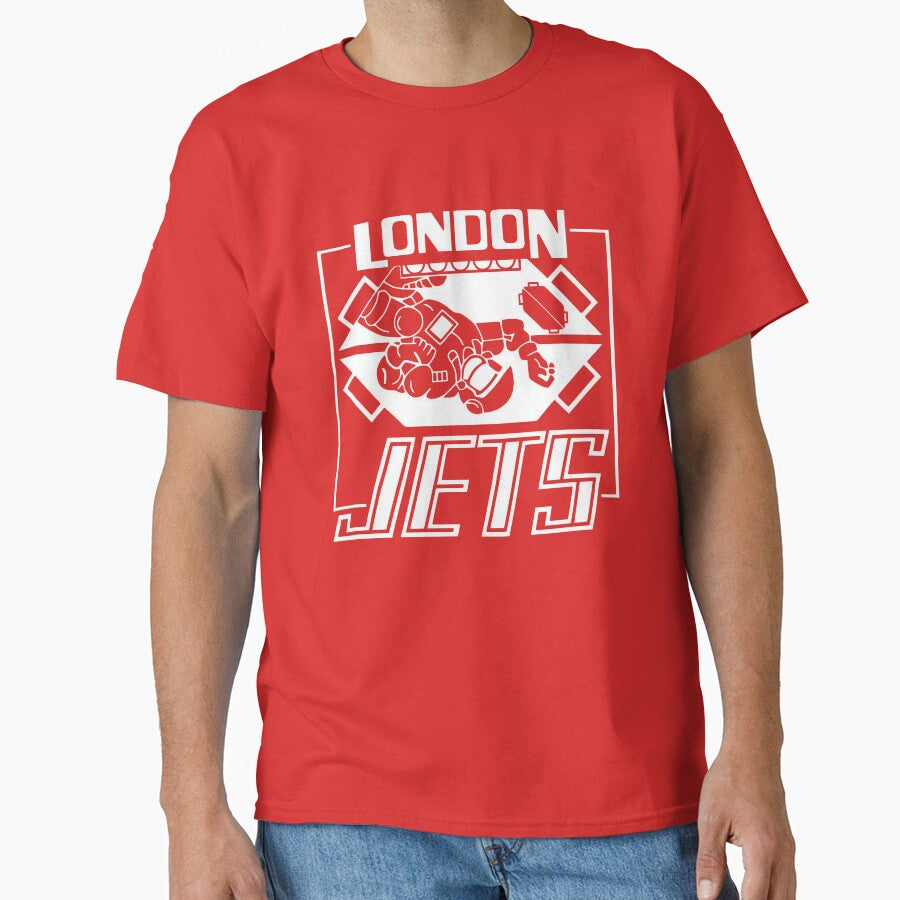 London 'Zero Gravity' Jets – White (Red) T-Shirts, Hoodie, Sweatshirt