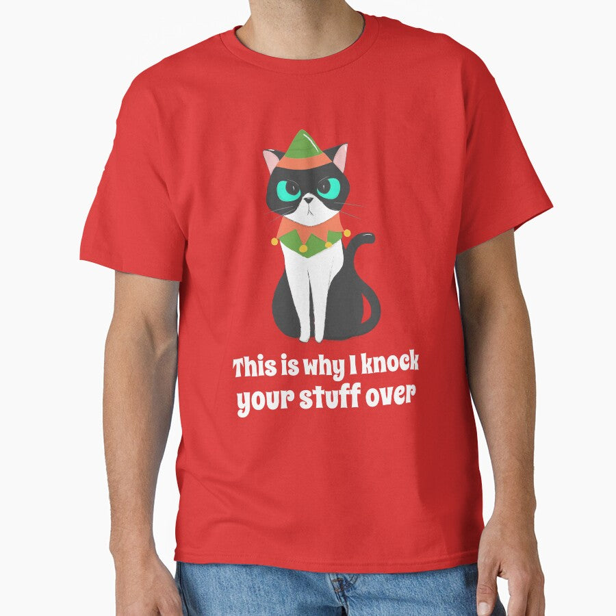 This Is Why I Knock Your Stuff Over by pixelatedthread T-Shirts, Hoodie, Sweatshirt | BlankRebels.com (Image 1)
