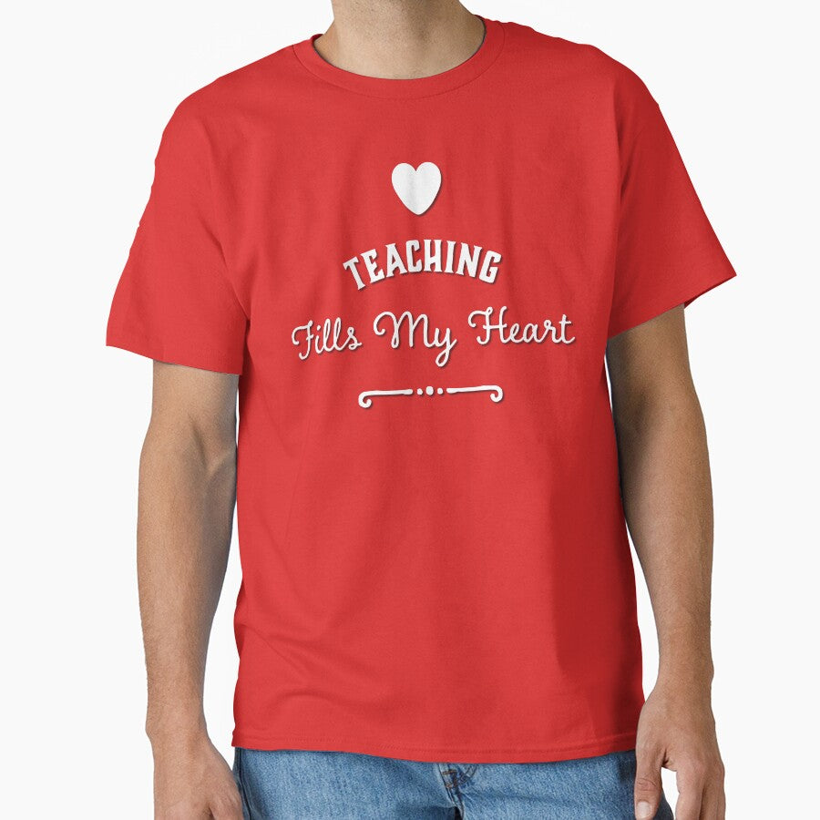 Teaching Fills My Heart by TotalDesign T-Shirts, Hoodie, Sweatshirt | BlankRebels.com (Image 1)