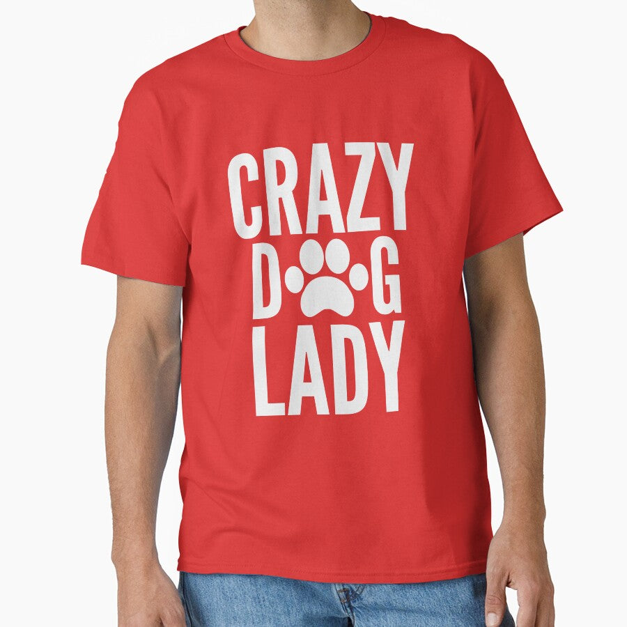 Crazy dog lady by Teezie82 T-Shirts, Hoodie, Sweatshirt | BlankRebels.com (Image 1)