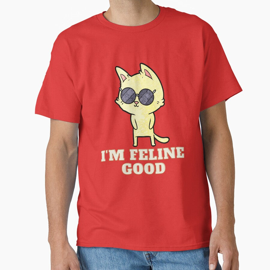 I'm Feline Good Cat by BellaProject T-Shirts, Hoodie, Sweatshirt | BlankRebels.com (Image 1)
