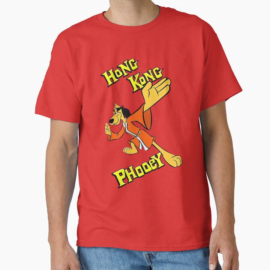 Hong Kong Phooey Retro Kung Fu Dog by Retr0Tshirts
