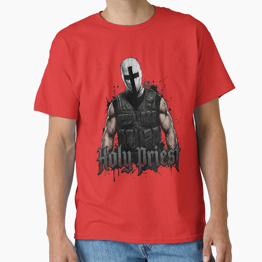 Holy Priest by MrHide T-Shirts, Hoodie, Sweatshirt | BlankRebels.com (Image 1)