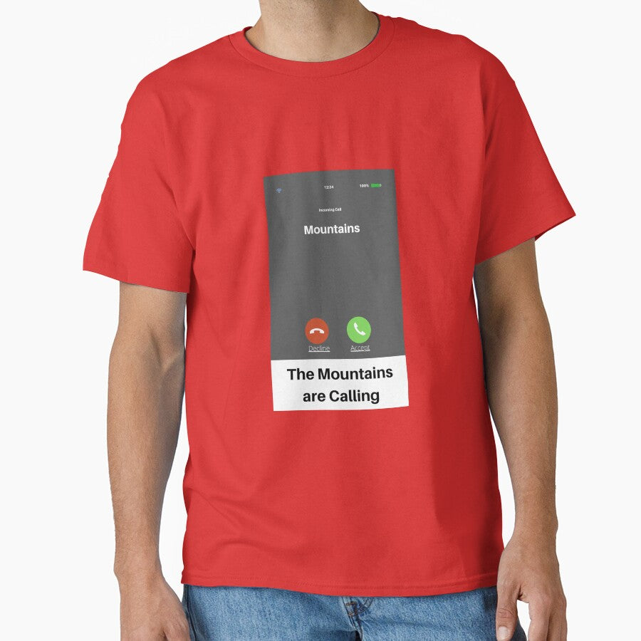 The Mountains are Calling by delvaoutfitters T-Shirts, Hoodie, Sweatshirt | BlankRebels.com (Image 1)
