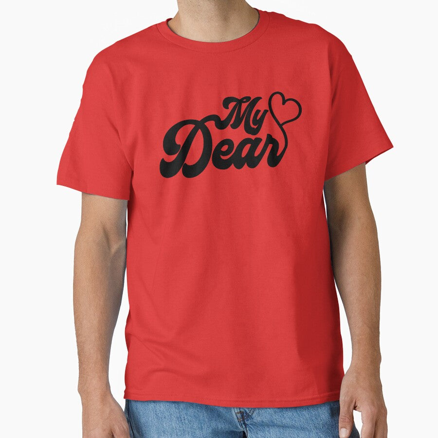 My Dear, Best Friend Aesthetic Shirt, Best Friend Graphic Tee by chipmuckdesignn