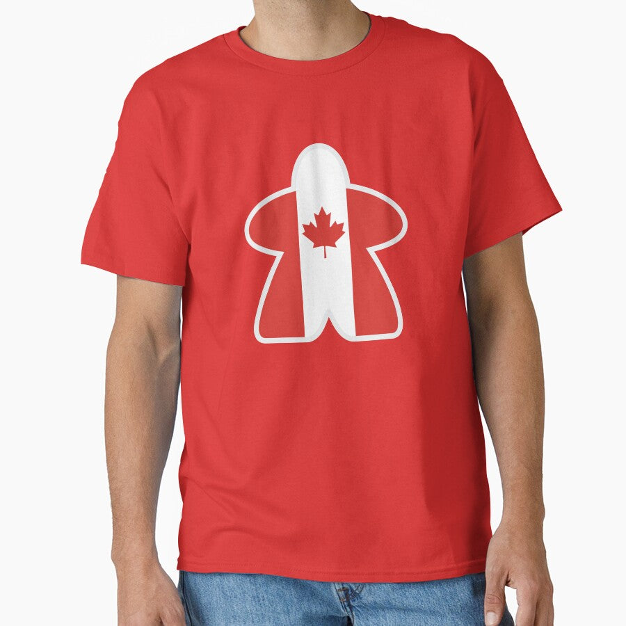 Canada Meeple by brainthought T-Shirts, Hoodie, Sweatshirt | BlankRebels.com (Image 1)