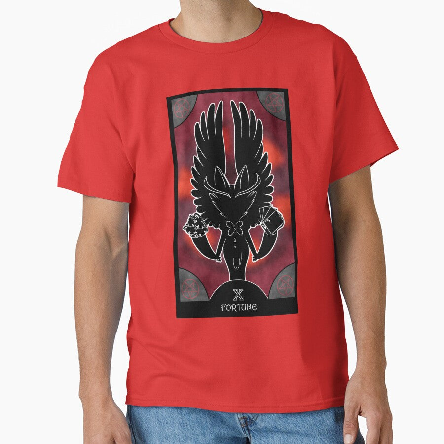 Hazbin Hotel/Helluva Boss Tarot Cards ::The Fortune:: by Vixxen92 T-Shirts, Hoodie, Sweatshirt | BlankRebels.com (Image 1)