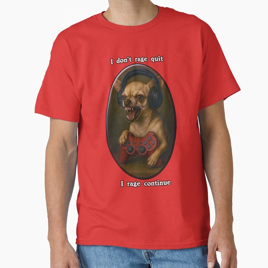 Rage Continue - Chihuahua by ArcadeMemoirs