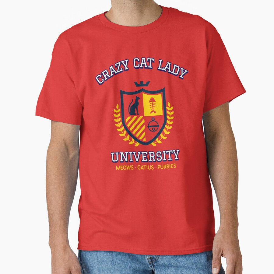 Crazy Cat Lady University by darikamc T-Shirts, Hoodie, Sweatshirt | BlankRebels.com (Image 1)