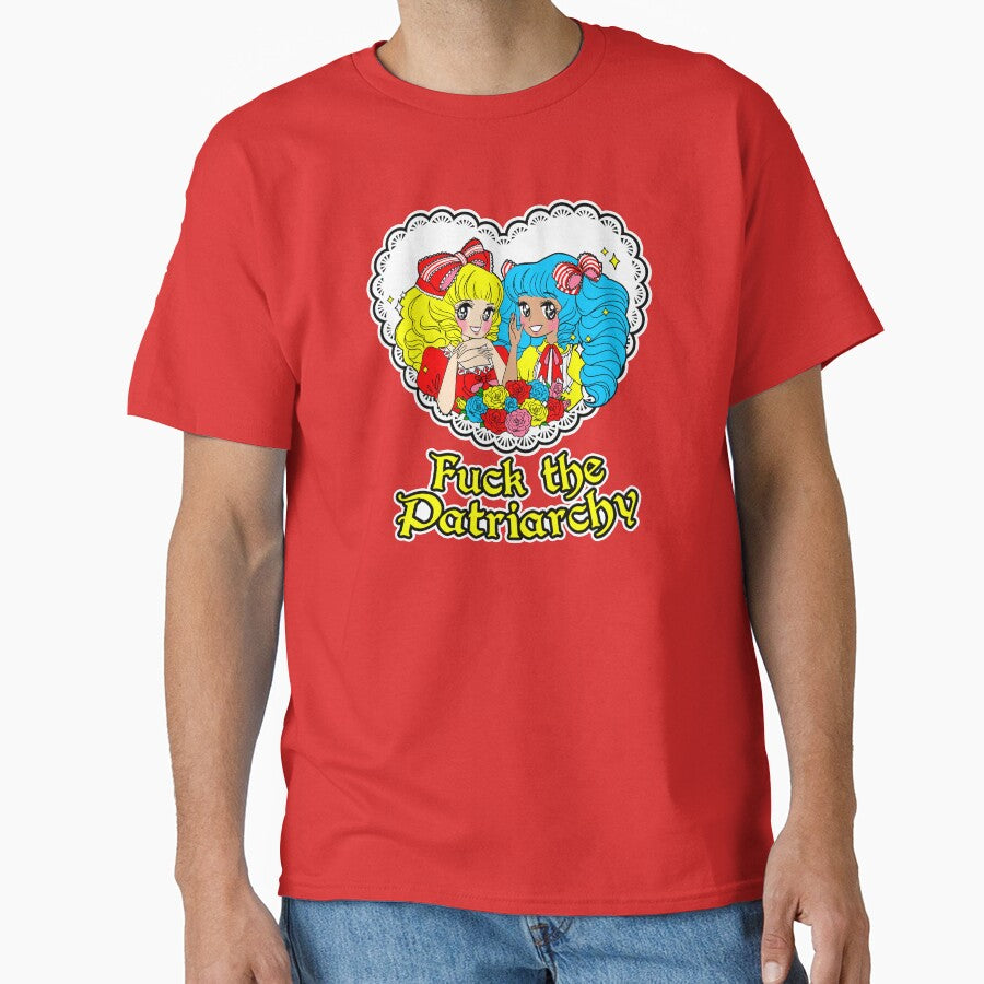 Fuck the Patriarchy – Vintage Otome by FrauleinMezzo T-Shirts, Hoodie, Sweatshirt | BlankRebels.com (Image 1)