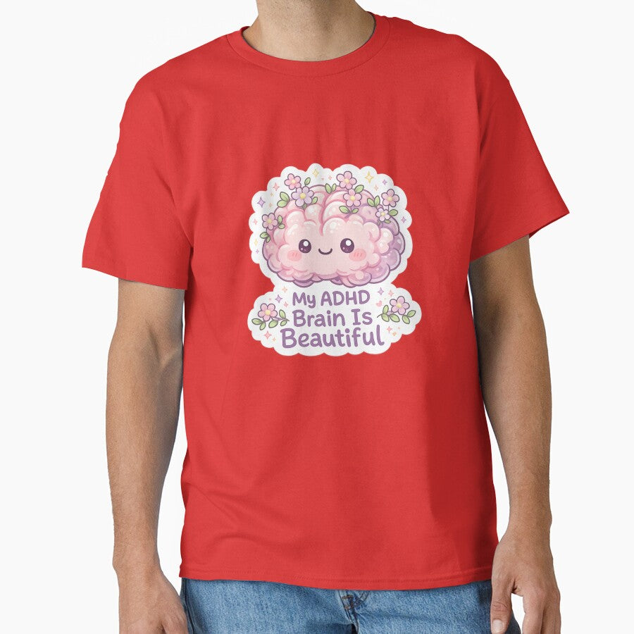 My ADHD Brain is Beautiful by kharatsuchita T-Shirts, Hoodie, Sweatshirt | BlankRebels.com (Image 1)