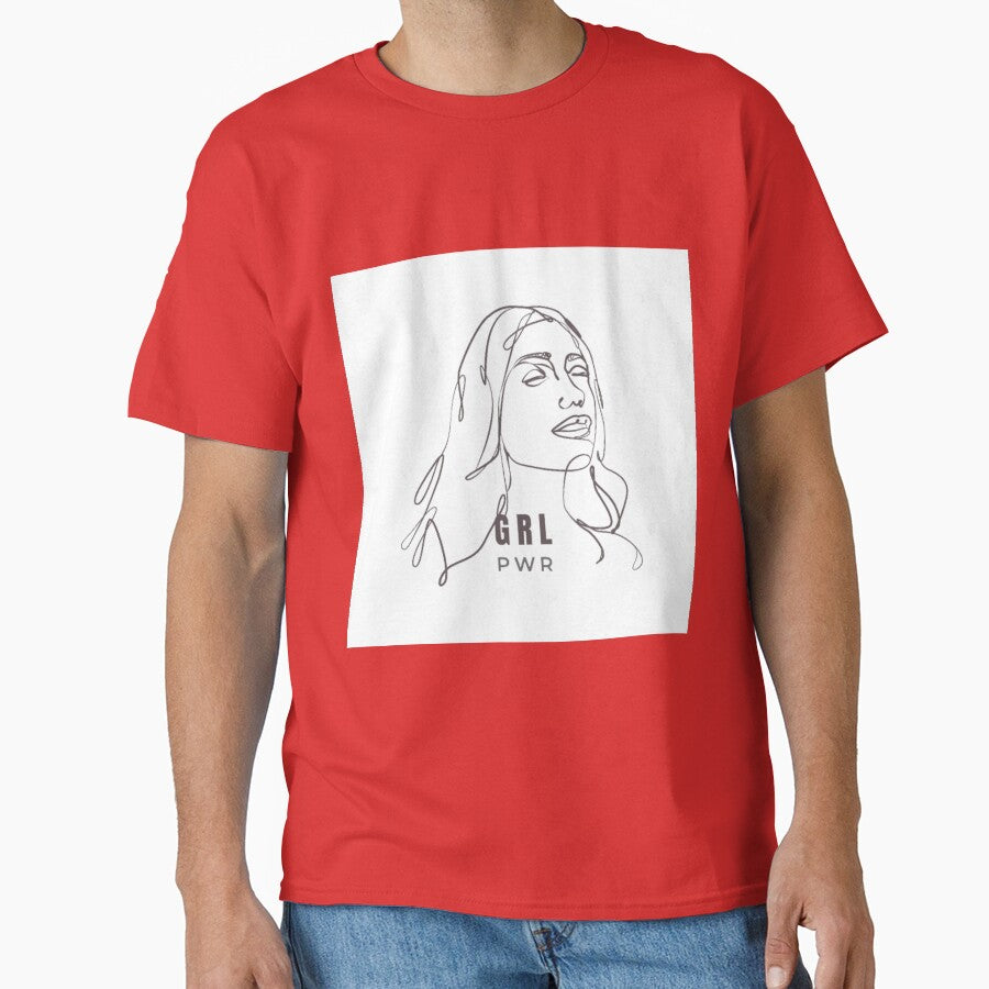 abstract portrait grl pwr by itsimplea T-Shirts, Hoodie, Sweatshirt | BlankRebels.com (Image 1)
