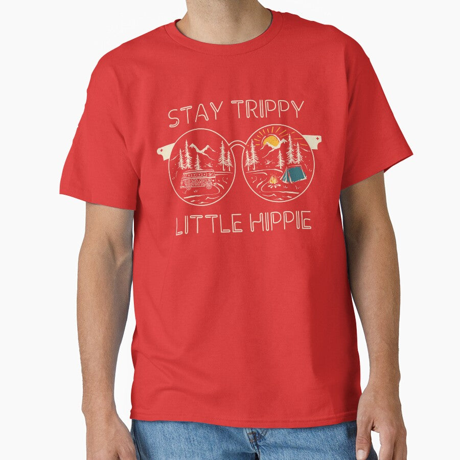 Stay Trippy Little Hippy by AEGMEDIA T-Shirts, Hoodie, Sweatshirt | BlankRebels.com (Image 1)