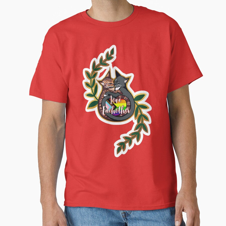 Love Each Other by DearhoneyandArt T-Shirts, Hoodie, Sweatshirt | BlankRebels.com (Image 1)