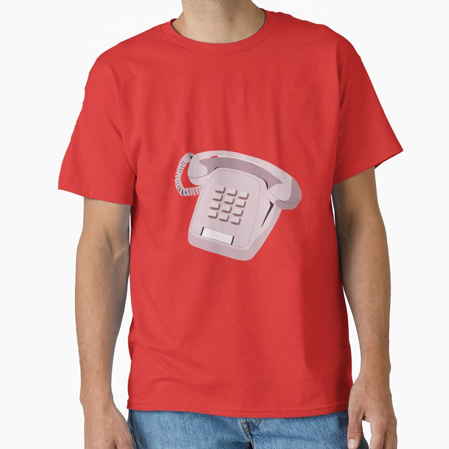 Vintage Telephone Old School Phone by Imakeyouhappy T-Shirts, Hoodie, Sweatshirt | BlankRebels.com (Image 1)