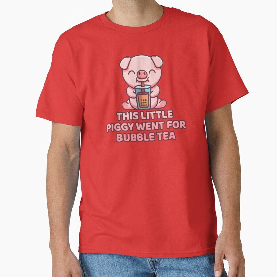 This Little Piggy Went For Bubble Tea by JoseyMiles T-Shirts, Hoodie, Sweatshirt | BlankRebels.com (Image 1)