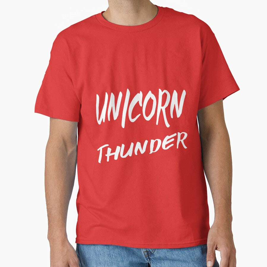 Unicorn Thunder Graphic Text 6 by TheWildFlix T-Shirts, Hoodie, Sweatshirt | BlankRebels.com (Image 1)
