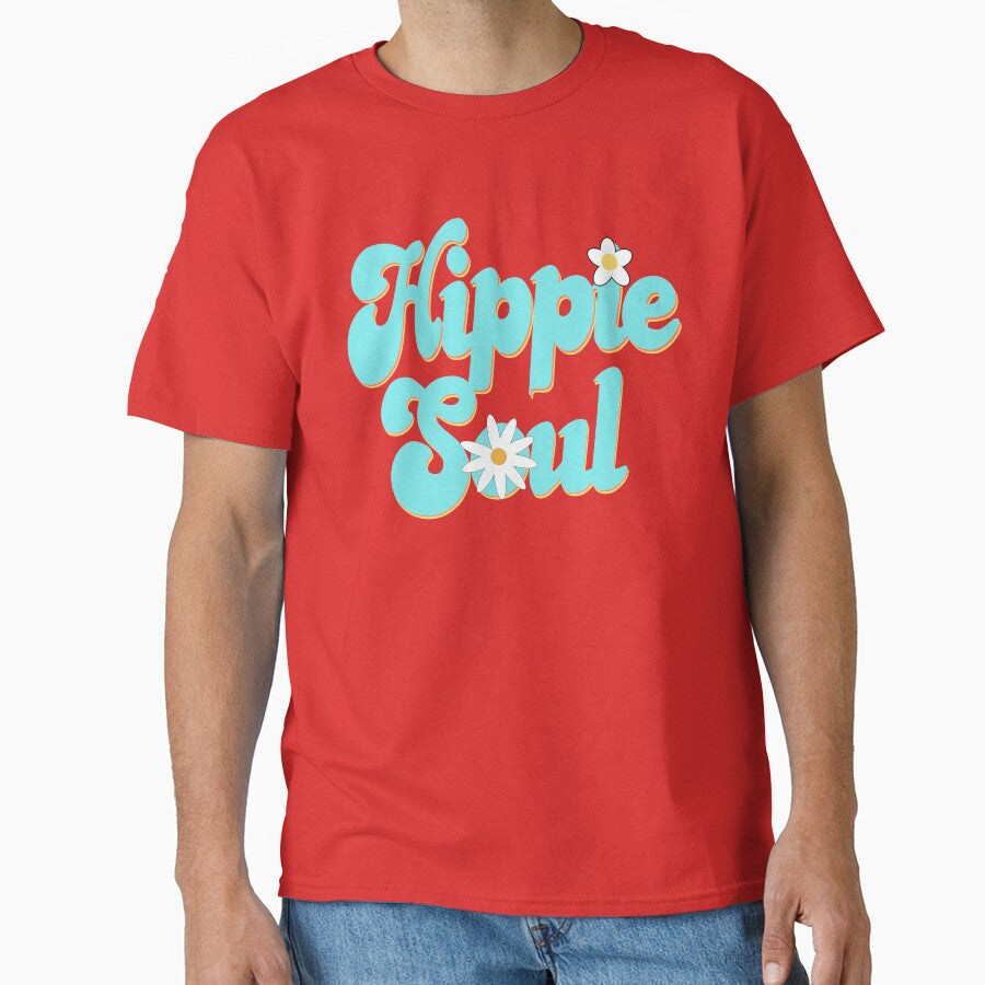 Hippie Soul by Moeez Javed T-Shirts, Hoodie, Sweatshirt | BlankRebels.com (Image 1)