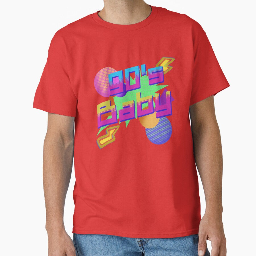 90s Baby Design by KiyaSketches T-Shirts, Hoodie, Sweatshirt | BlankRebels.com (Image 1)