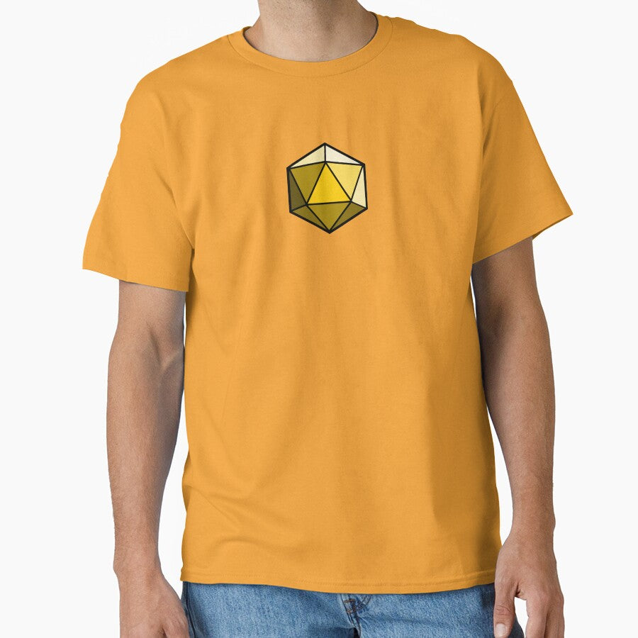 D20 Dice (Yellow) by CrewDutler T-Shirts, Hoodie, Sweatshirt | BlankRebels.com (Image 1)