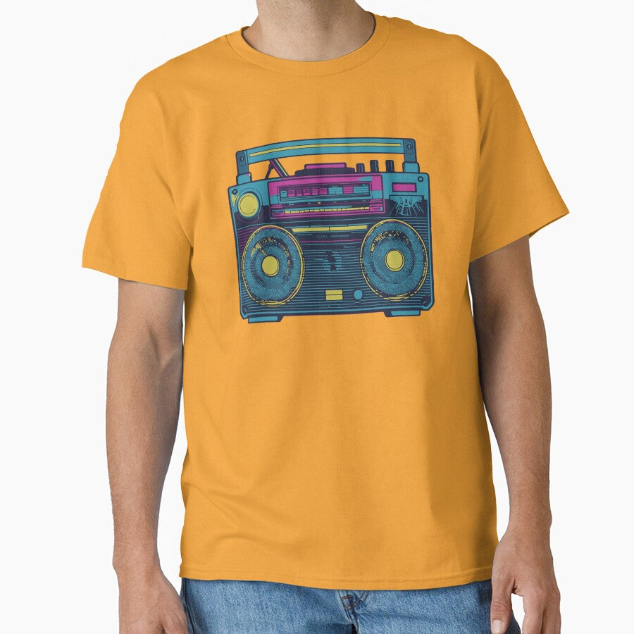 boombox Retro by jxffb T-Shirts, Hoodie, Sweatshirt | BlankRebels.com (Image 1)