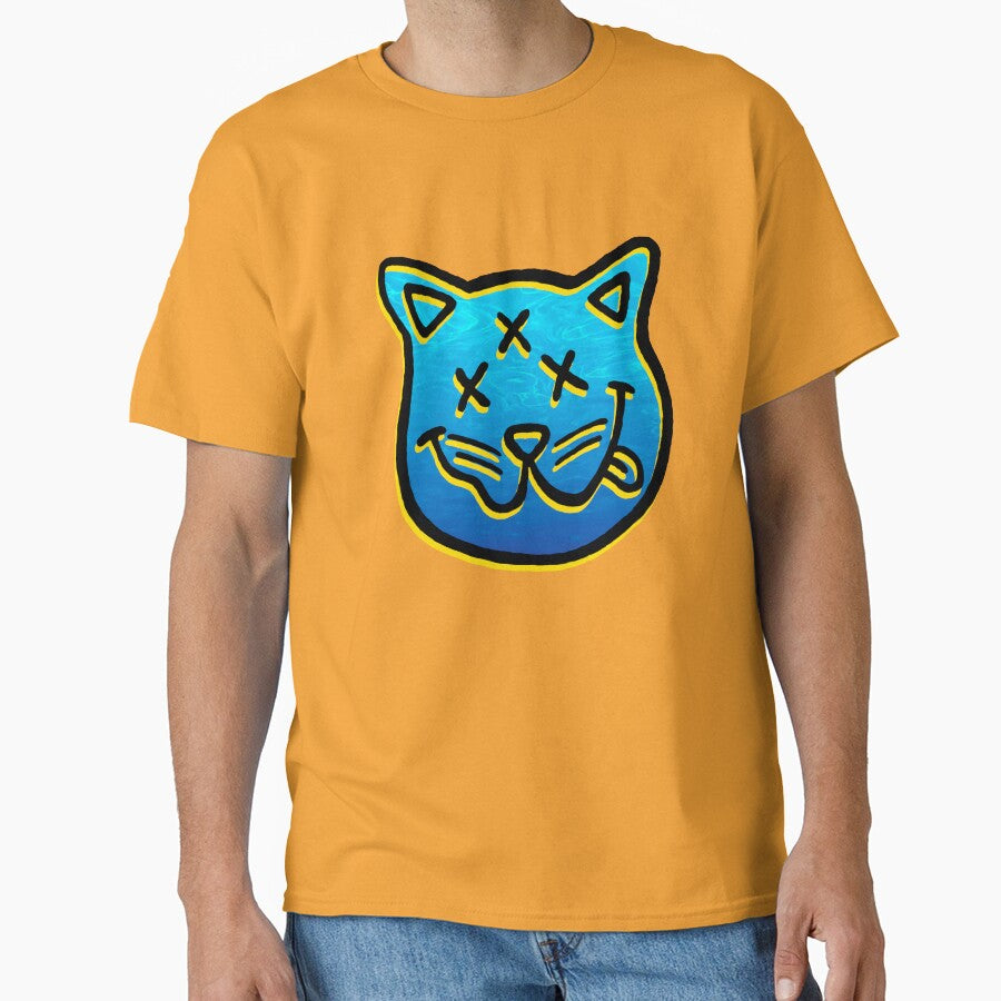Grunge Cat - 3 Eyes by PickledjoArt T-Shirts, Hoodie, Sweatshirt | BlankRebels.com (Image 1)