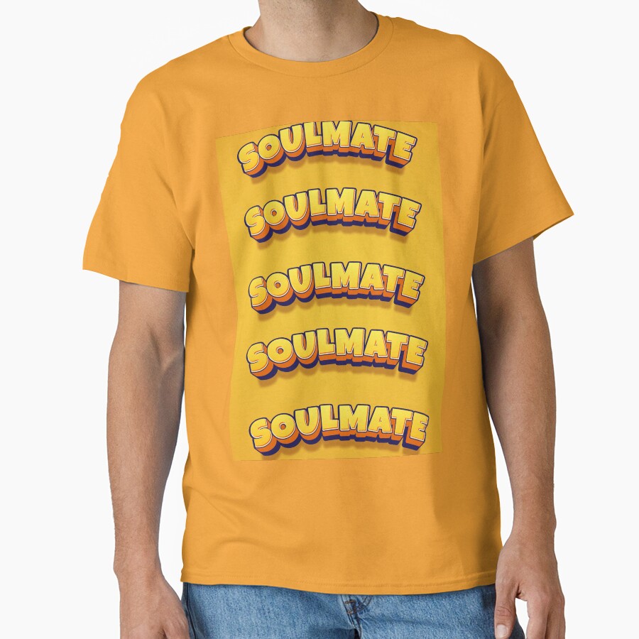 soulmate text art by Empangkali T-Shirts, Hoodie, Sweatshirt | BlankRebels.com (Image 1)