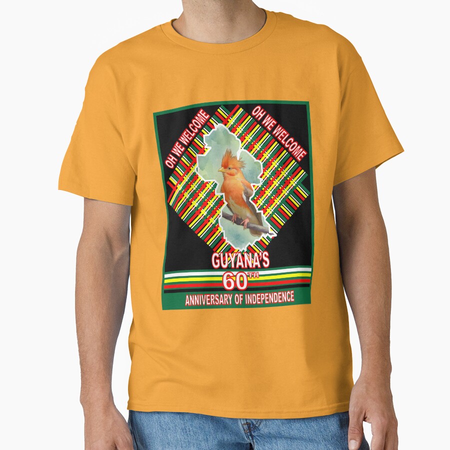Guyana Independence Anniversary National Bird T-shirt by ERBArtventure Hoodie, Sweatshirt | BlankRebels.com (Image 1)