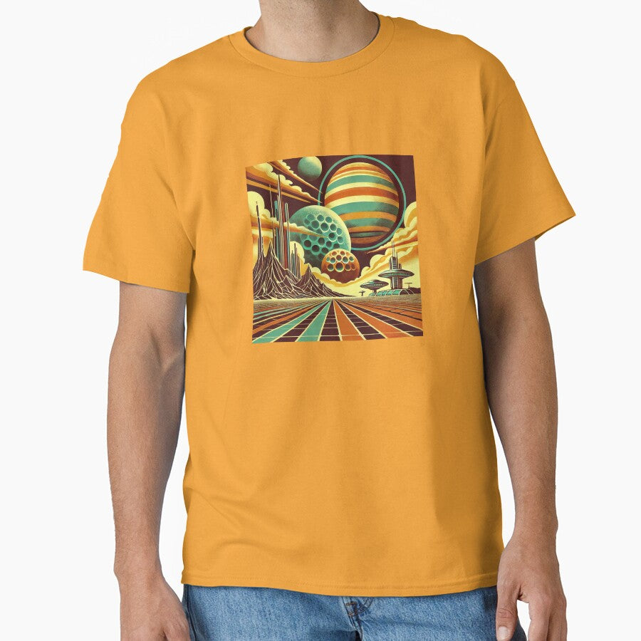 Retro Sci-Fi by larkANDarbor T-Shirts, Hoodie, Sweatshirt | BlankRebels.com (Image 1)