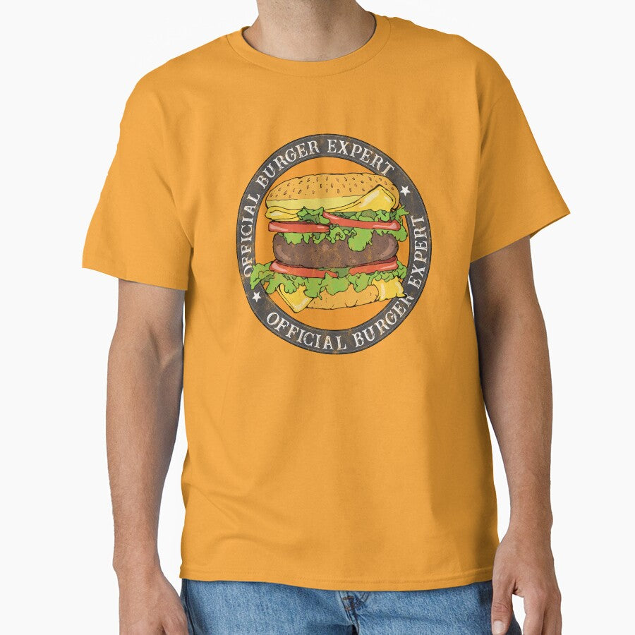 Official Burger Expert Logo by HotHibiscus T-Shirts, Hoodie, Sweatshirt | BlankRebels.com (Image 1)