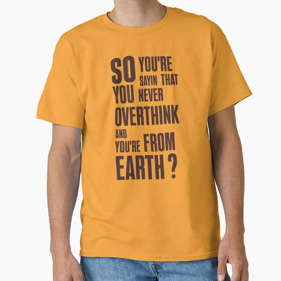 Overthinking by Retro-Flute T-Shirts, Hoodie, Sweatshirt | BlankRebels.com (Image 1)