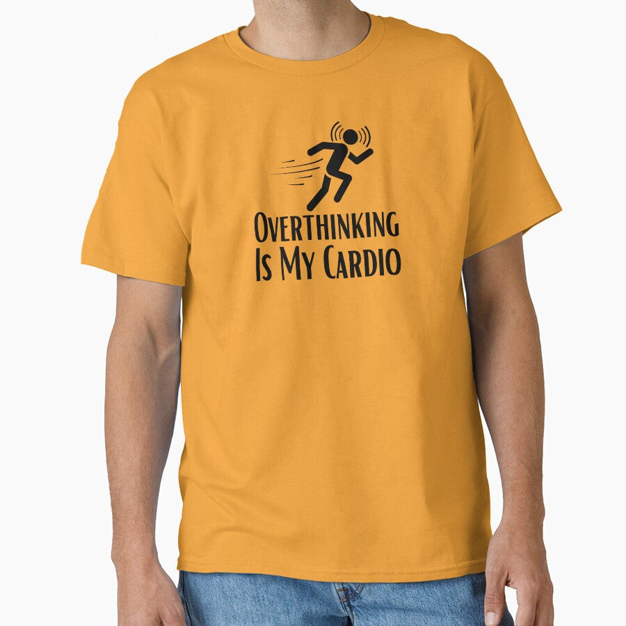 Overthinking Is My Cardio by TylerLWardle T-Shirts, Hoodie, Sweatshirt | BlankRebels.com (Image 1)