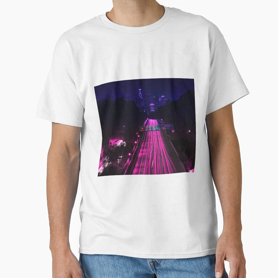 Vaporwave Los Angeles by bohoDecor T-Shirts, Hoodie, Sweatshirt | BlankRebels.com (Image 1)