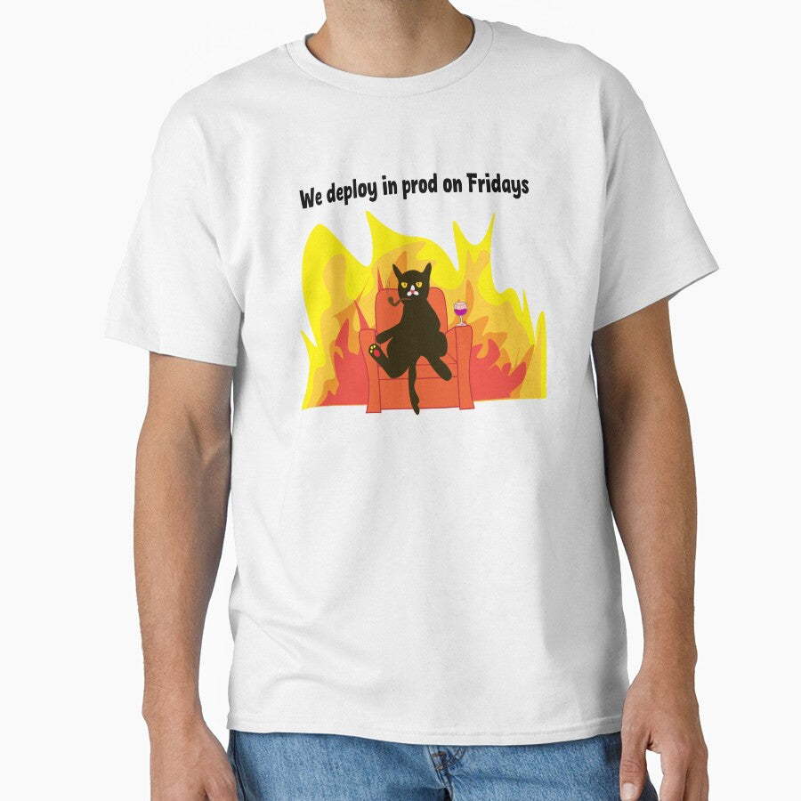 Deploy in prod - Funny Programming by Sarcastic designs T-Shirts, Hoodie, Sweatshirt | BlankRebels.com (Image 1)