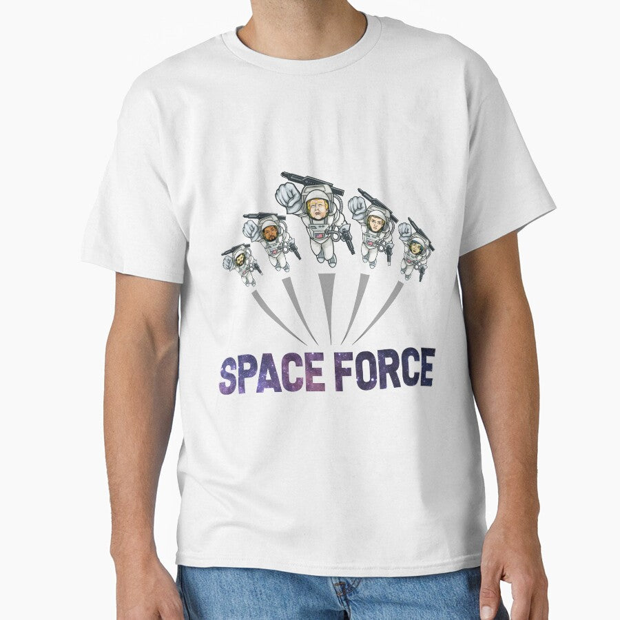 Space Force by heeheetees T-Shirts, Hoodie, Sweatshirt | BlankRebels.com (Image 1)