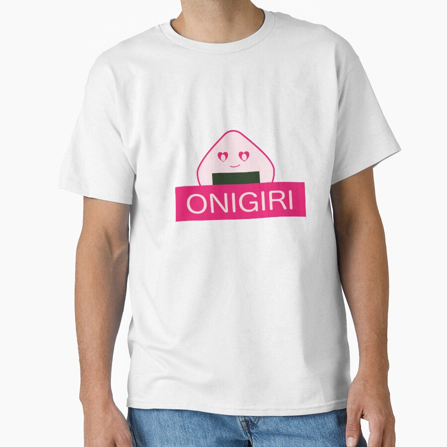 Kawaii Japanese Onigiri Character by M3G4MERCH T-Shirts, Hoodie, Sweatshirt | BlankRebels.com (Image 1)