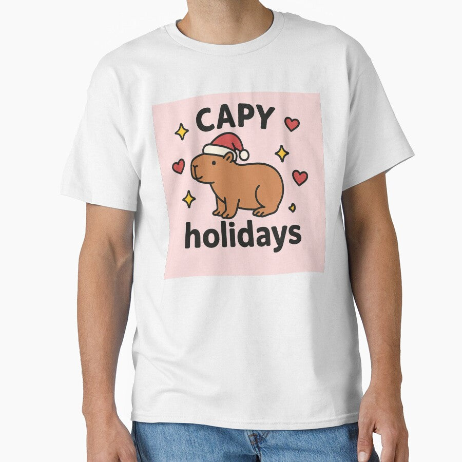 Capy Holidays by Lotus Love Tarot T-Shirts, Hoodie, Sweatshirt | BlankRebels.com (Image 1)
