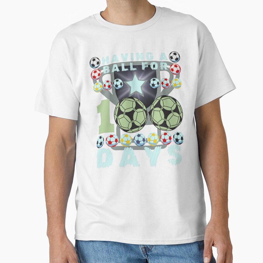 Having a Ball for 100 Days Soccer School Celebration by SkymarArt