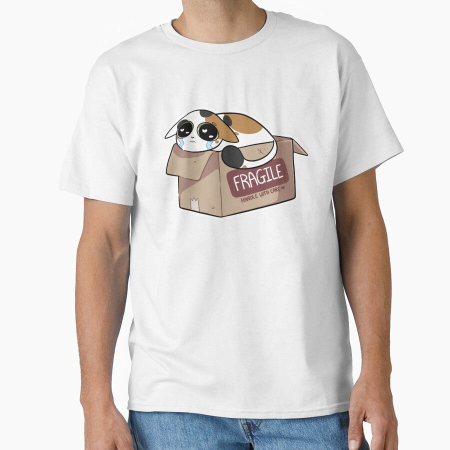 Fragile Handle with Care! (calico cat) by sarakayy