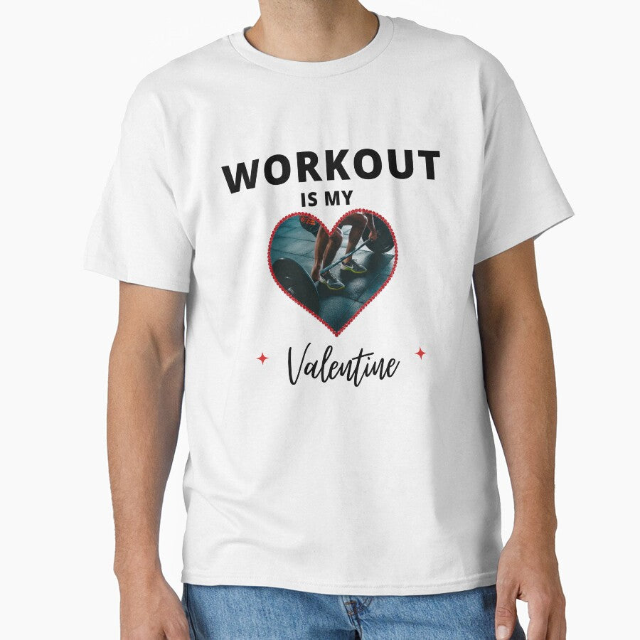 Workout Is My Valentine by Itsheartshop T-Shirts, Hoodie, Sweatshirt | BlankRebels.com (Image 1)